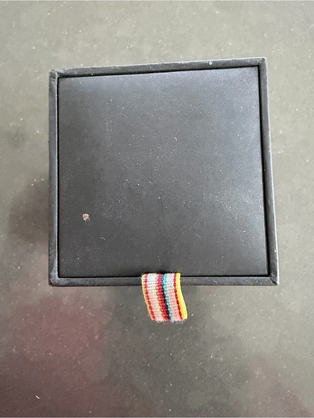 Paul Smith Multicolor Striped Enamel Cufflinks